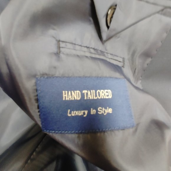 DARK BLUE 2 PC SUIT BY ABITOVERO SIZE 40R - Picture 9 of 12